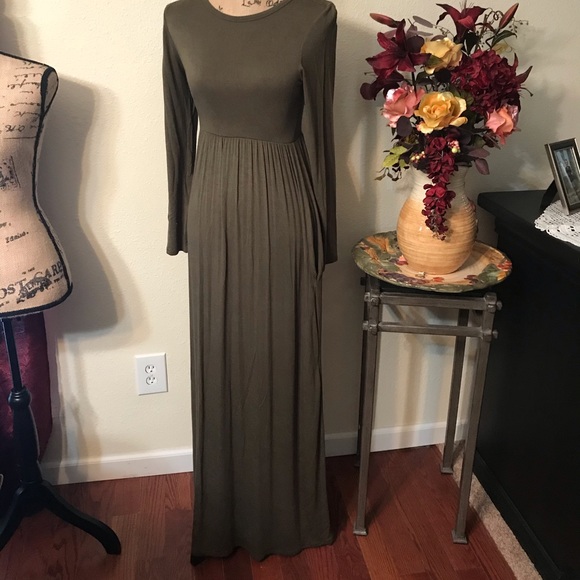 Bellamie Dresses & Skirts - ❤️Olive Maxi Dress❤️